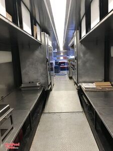 2001 - 8' x 48' Mobile Kitchen Catering Concession Gooseneck Trailer