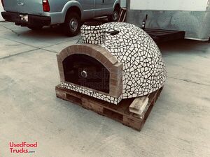 New - 8' x 14'  Wood Fired Pizza Trailer | Food Concession Trailer