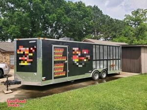 2017 8.5' x 27' Freedom Concession Trailer with Exterior Screened Porch