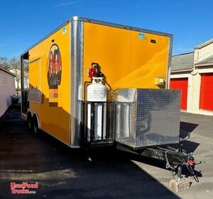 Custom Build 2023 - 8.5' x 14' Barbecue Concession Trailer with 6' Porch