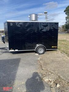 NEW - 2024 6' X 12' Food Concession Trailer with Pro-Fire Suppression