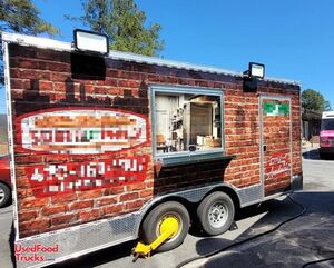Well-Equipped 2022 - 8' x 16' Mobile Kitchen Food Trailer with Pro-Fire