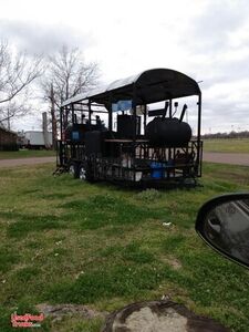 2016 Barbecue Smoker Rig Concession Trailer / Mobile BBQ Pit