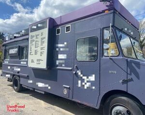 GMC Step Van Food Truck / Used Mobile Kitchen with Fire Suppression System