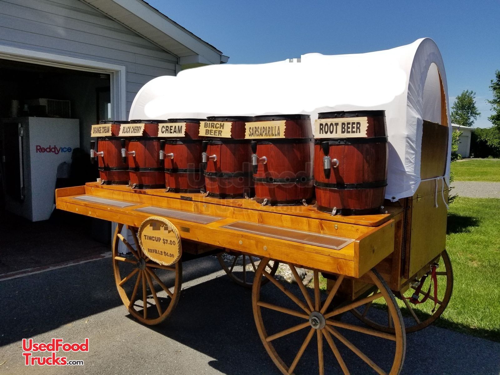 20095.5' x 8' Soda Wagon Beverage Concession Trailer.