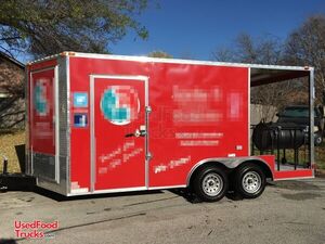 2016 - 8.5' x 16' Food Concession Trailer with Porch