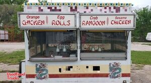 Classic 8' x 12' Waymatic Roll Off Carnival Style Concession Trailer