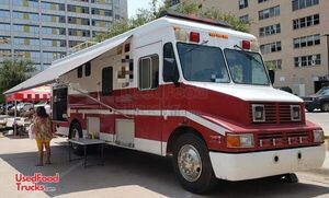 One of a Kind 29' Chevrolet P6T Kitchen Food Truck with Ansul Fire Suppression