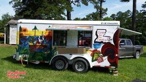 16' Snow Cone and Hot Dog Trailer