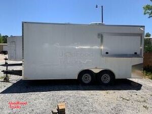 2019 8.5' x 18' Lightly Used Mobile Kitchen Food Concession Trailer