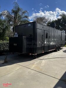 Like New - 2021 8' x 29'  Freedom Barbecue Food Trailer with Bathroom