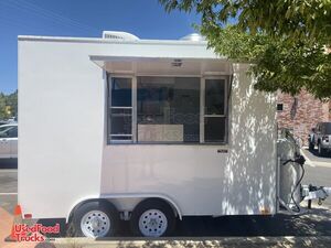 Lightly Used 2020 8.25' x 12' Commercial Mobile Kitchen Food Trailer