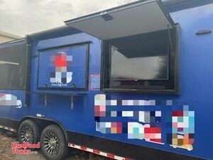 2018 Custom-Built 18' Mobile Barbecue Food Trailer with Porch