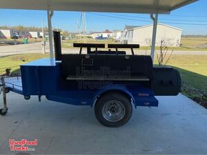 Horizon Open BBQ Smoker Trailer / Used Mobile Barbecue Rig