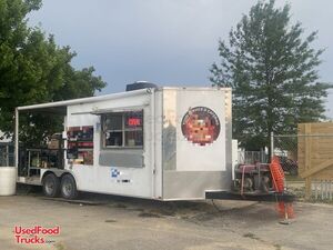 2018 - 8.5' x 20'  Mobile BBQ Unit / Barbecue Concession Trailer with Porch