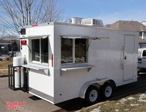 BRAND NEW 2022 Freedom 7' x 16' Kitchen Food Vending Concession Trailer