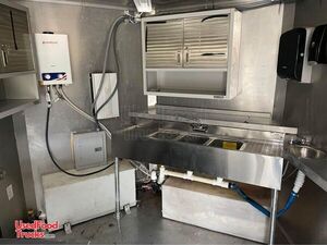 Used- 20' Mobile Kitchen Food Concession Trailer with Porch