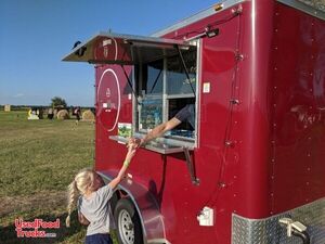Gently Used 2018 - 7' x 10' Freedom Soft Serve Concession Trailer