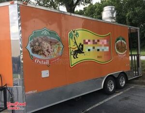 2014 Freedom 8.4' x 19' Inspected Kitchen Food Vending Trailer with Porch