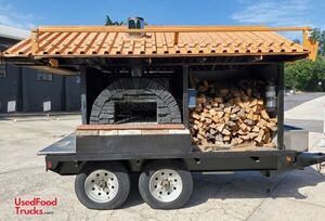 2010 5' x 8.5' Wood-Fired Pizza Trailer / Brick Oven Pizza Trailer