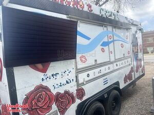 2021 - 8.5' x 24' Mobile Kitchen Unit Barely Used Food Concession Trailer