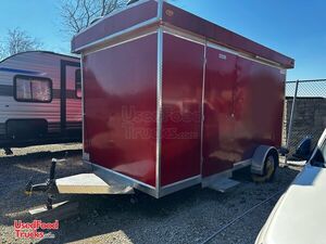 2021 7' x 14' Food Concession Trailer with Pro-Fire Suppression