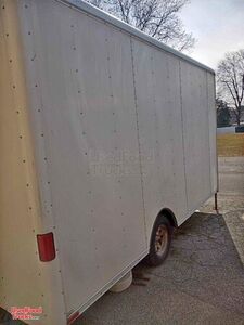 2010 8' x 12' Food Concession Trailer with All Stainless Steel Kitchen