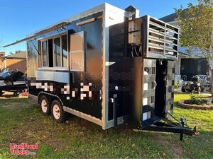 Registered 2022 - 8' x 14' Kitchen Food Concession Trailer with Pro Fire System