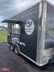 2018 8.5' x 14' Rock Solid Cargo Coffee Trailer | Mobile Coffee Shop