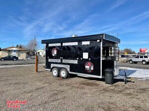 2021 - 8' x 18' Kitchen Food Concession Trailer with Pro-Fire System