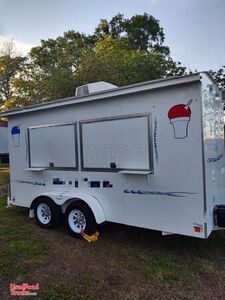 Like-New 2019 Sno-Pro 6' x 14' Snowball-Shaved Ice Concession Trailer