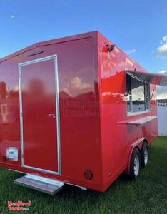 New - 2022 8' x 16' Kitchen Food Trailer | Food  Concession Trailer