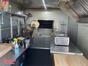 2019 Freedom Wood-Fired Brick Oven Pizza Concession Trailer with Porch