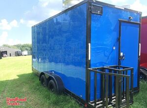 Brand New - Customize 2024 7'x16' Food Concession Trailer