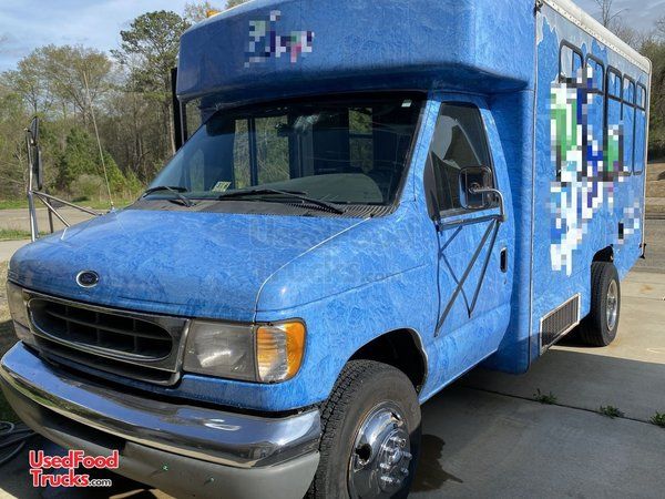 Ready to Serve Ford E-350 21' Ice Cream Truck/Used Mobile Ice Cream Unit