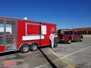 2016 8' x 20' Mobile Kitchen Food Concession Trailer with Screened Porch