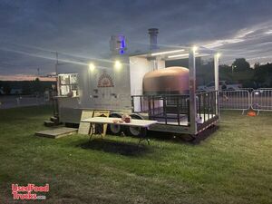 2020 - 8' x 13' Freedom Wood Fired Pizza Trailer | Food Concession Trailer