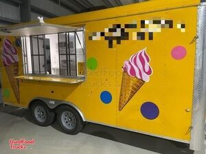2019 8.5' x 16' Cargo Craft Expedition Ice Cream Trailer w/ Nelson Cold Plate Freezer