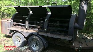 18' Commercial BBQ Smoker and Grill Trailer