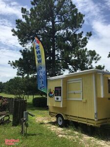 Never Used 2020 -5' x 10' Shaved Ice/Snowball Concession Trailer
