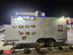 2022 - 8' x 16' Kitchen Food Concession Trailer with Pro-Fire System