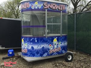 Used Snowie Shaved Ice 5' x 8' Kiosk Good Working Condition