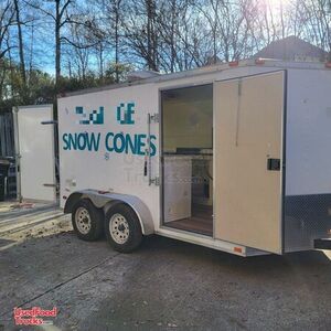 2016 - Freedom 7' x 12' Shaved Ice Concession Trailer | Snowball Trailer