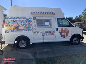 Ready to Serve 2001 Chevrolet Express Van Ice Cream Truck