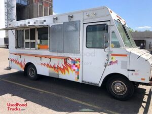 Licensed Chevrolet P30 24' Step Van Kitchen Food Truck with Pro-Fire