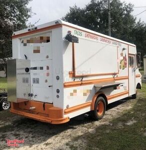 Step Van Mobile Kitchen Food Truck with Pro-Fire Suppression System