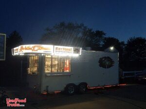 2013 - 8.5' x 20' Food Concession Trailer / All Stainless Steel Mobile Kitchen