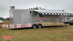 2016 - 8.6' x 30' Mobile Kitchen/ BBQ Trailer with Porch