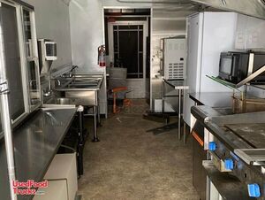 2015 - 28   Kitchen Food Concession Trailer with Spacious Interior and Pro-Fire System