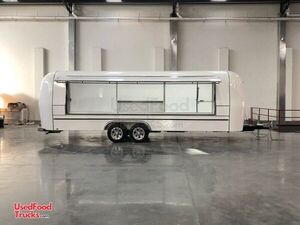 Like New - 2022 8' x 24' Kitchen Food Trailer | Food Concession Trailer